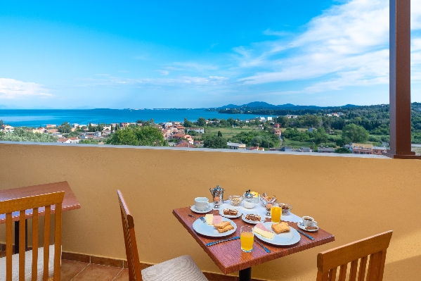 breakfast with panoramic view